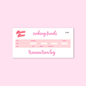 June 2024 Sinking Funds Kit | 7x9, 8.5x11, & Petite Monthly Planner