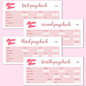 May 2024 Paycheck to Paycheck Budget Stickers
