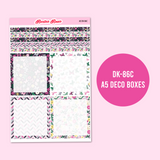 A5 Daily Planner Stickers | Butterfly Garden | MK-86