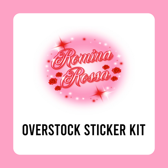 Overstock Weekly Sticker Kit | Foiled & Non Foiled