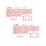 Neutral Budget Kit | 7x9 8.5x11 & Petite Monthly Planner