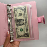 Zipper Cash Envelopes | Personal Rings Budget Binder